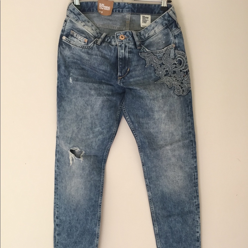 NWT slim fit boyfriend jeans